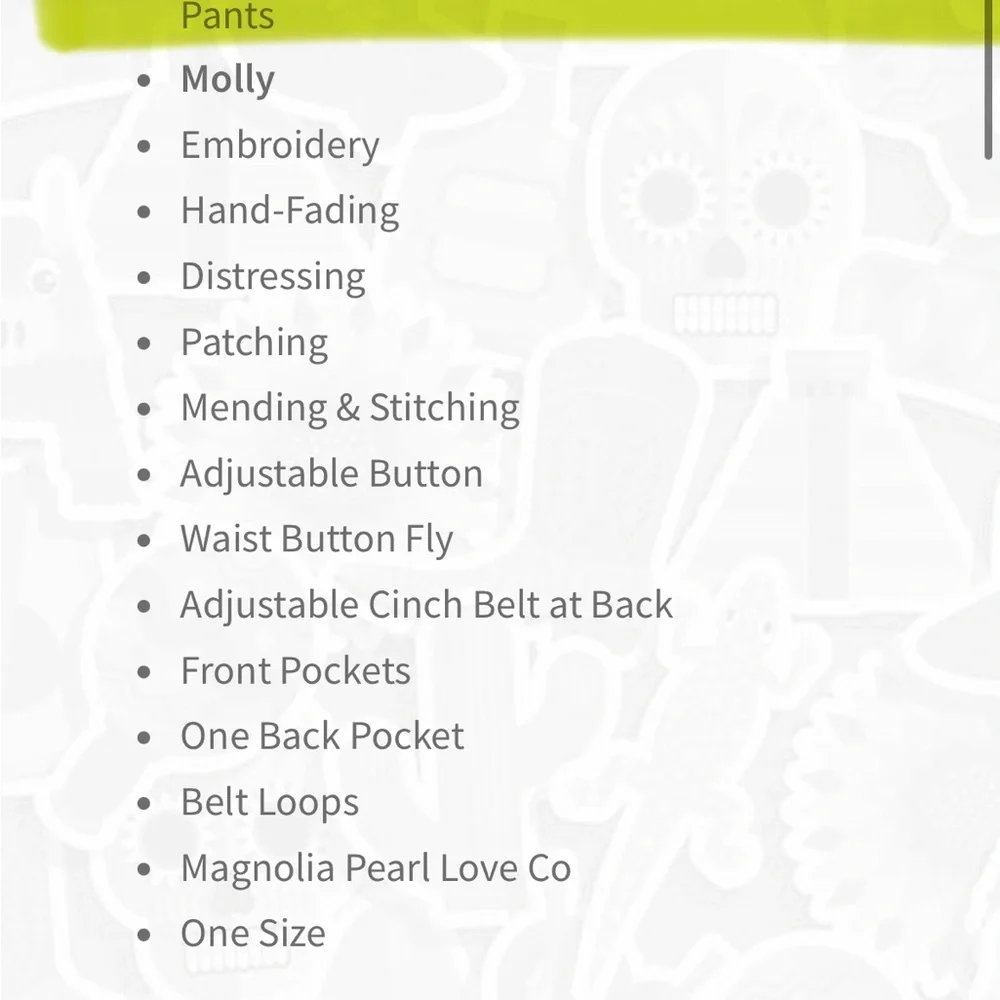 Brand NEW with tags MagnoliaPearl Vincent Miner pants - Picture 11 of 15